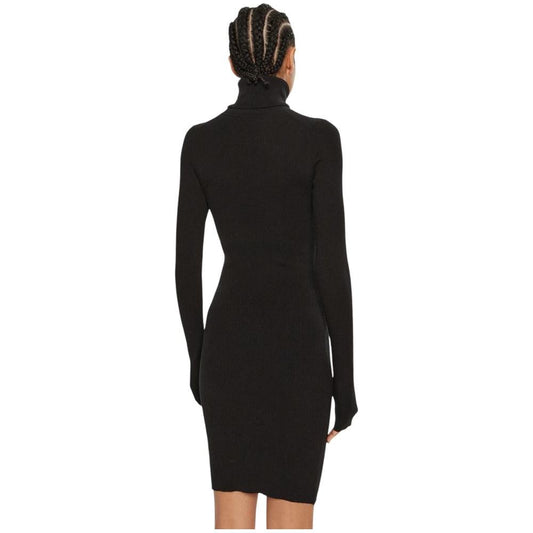 Calvin Klein Jeans Black Cotton Dress Calvin Klein Jeans Black