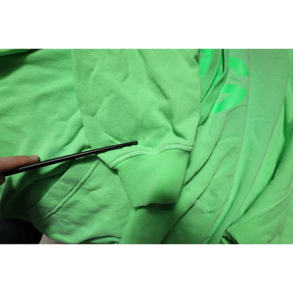 Dolce & Gabbana Green Logo Hooded Pullover Sweatshirt Sweater