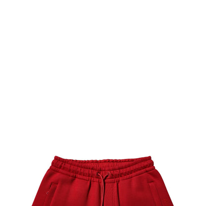 Dolce & Gabbana Red Cotton Jogger Jogging Pants