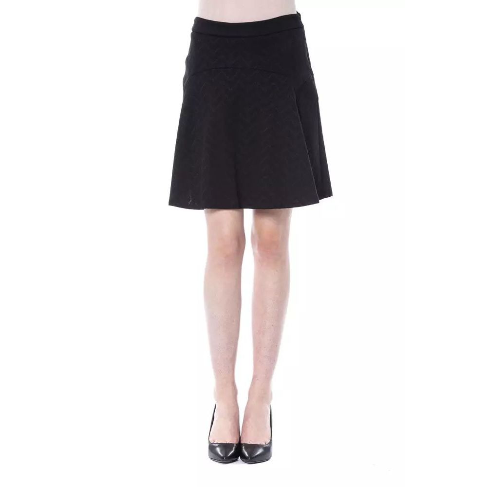 BYBLOS Black Polyester Skirt