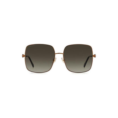 Jimmy Choo Brown Metal Sunglasses