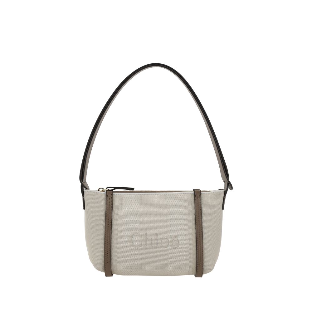 Chloé Beige Cotton Shoulder Bag