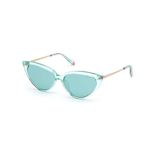 Emilio Pucci Brown Acetate Sunglasses Emilio Pucci Powder Blue
