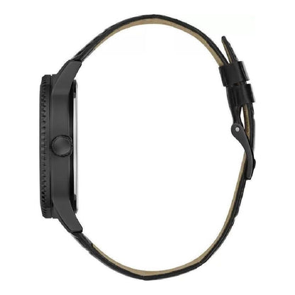 Guess Black Leather Watch