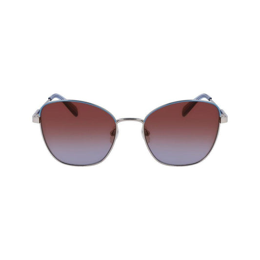 Longchamp Gray Metal Sunglasses LOLO164S043AC