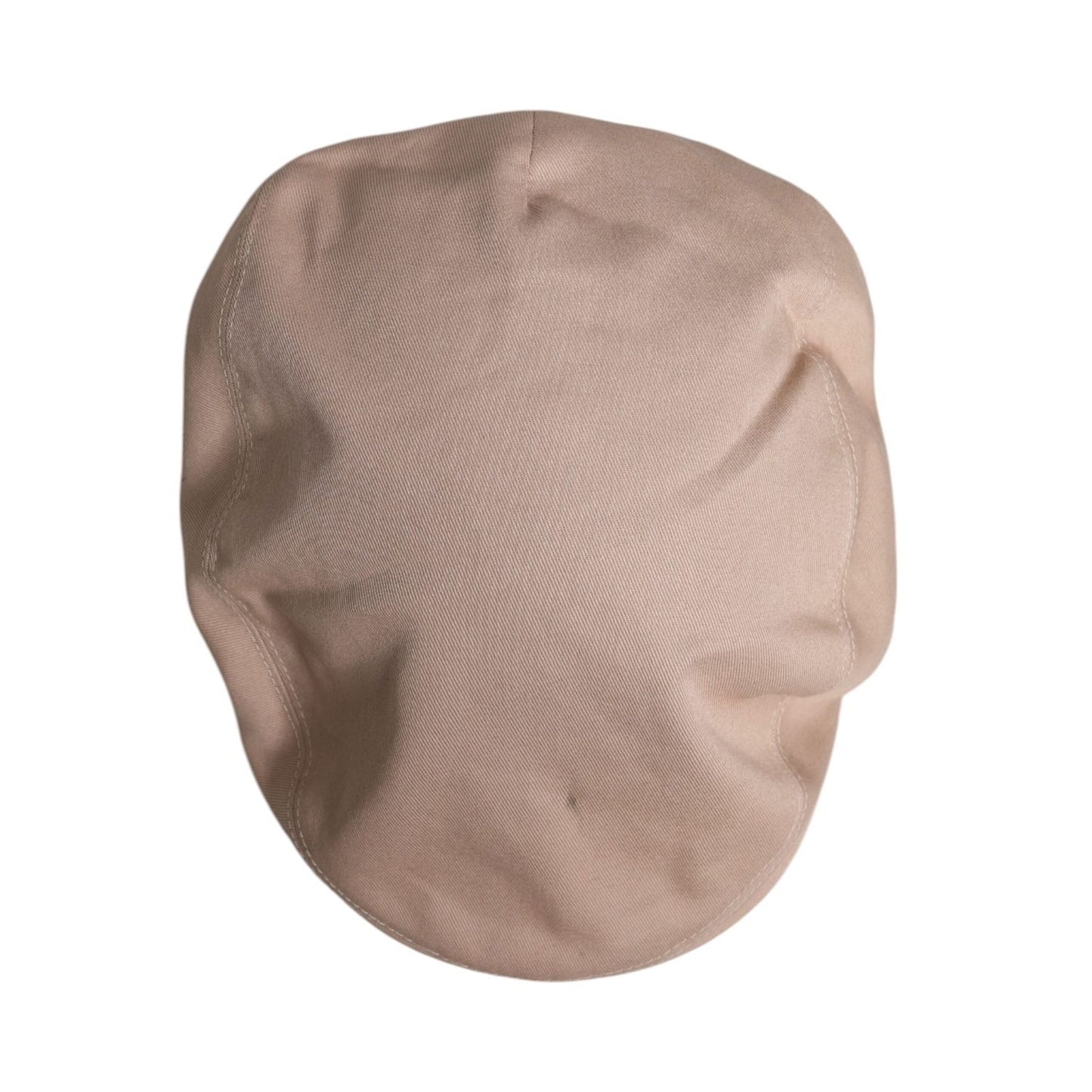 Dolce & Gabbana Beige Cotton Newsboy Capello Cabbie Hat