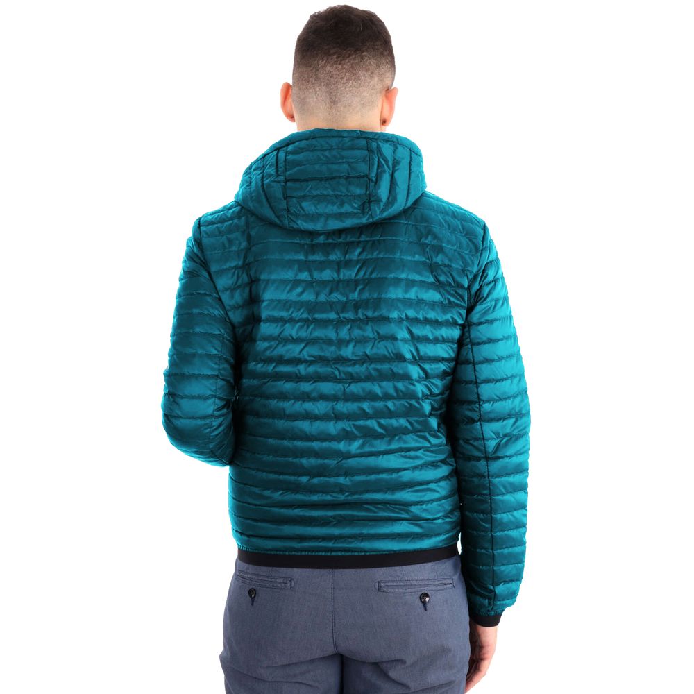 Refrigiwear Blue Nylon Men Jacket