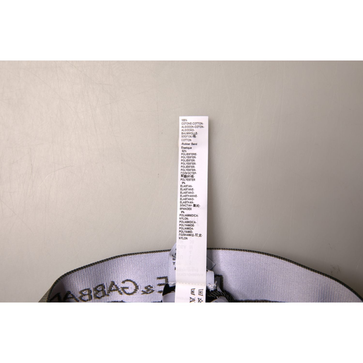 Dolce & Gabbana Gray Cotton Men Mid Slip Brief Underwear