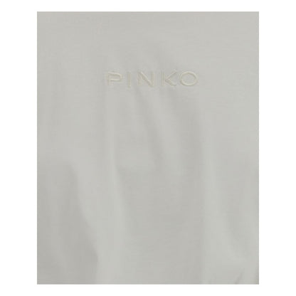 PINKO White Cotton T-Shirt