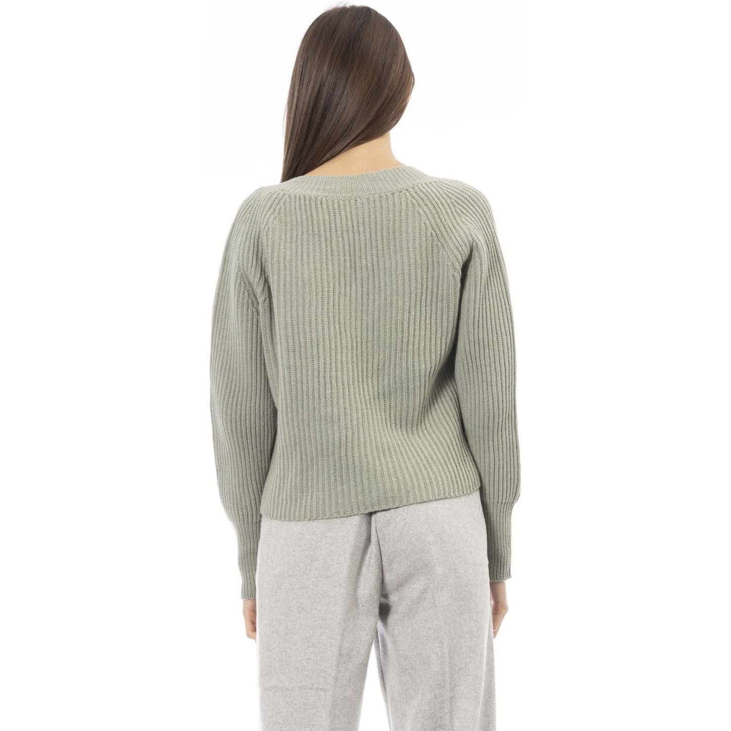 Alpha Studio Sweaters Sweaters Alpha Studio Gray