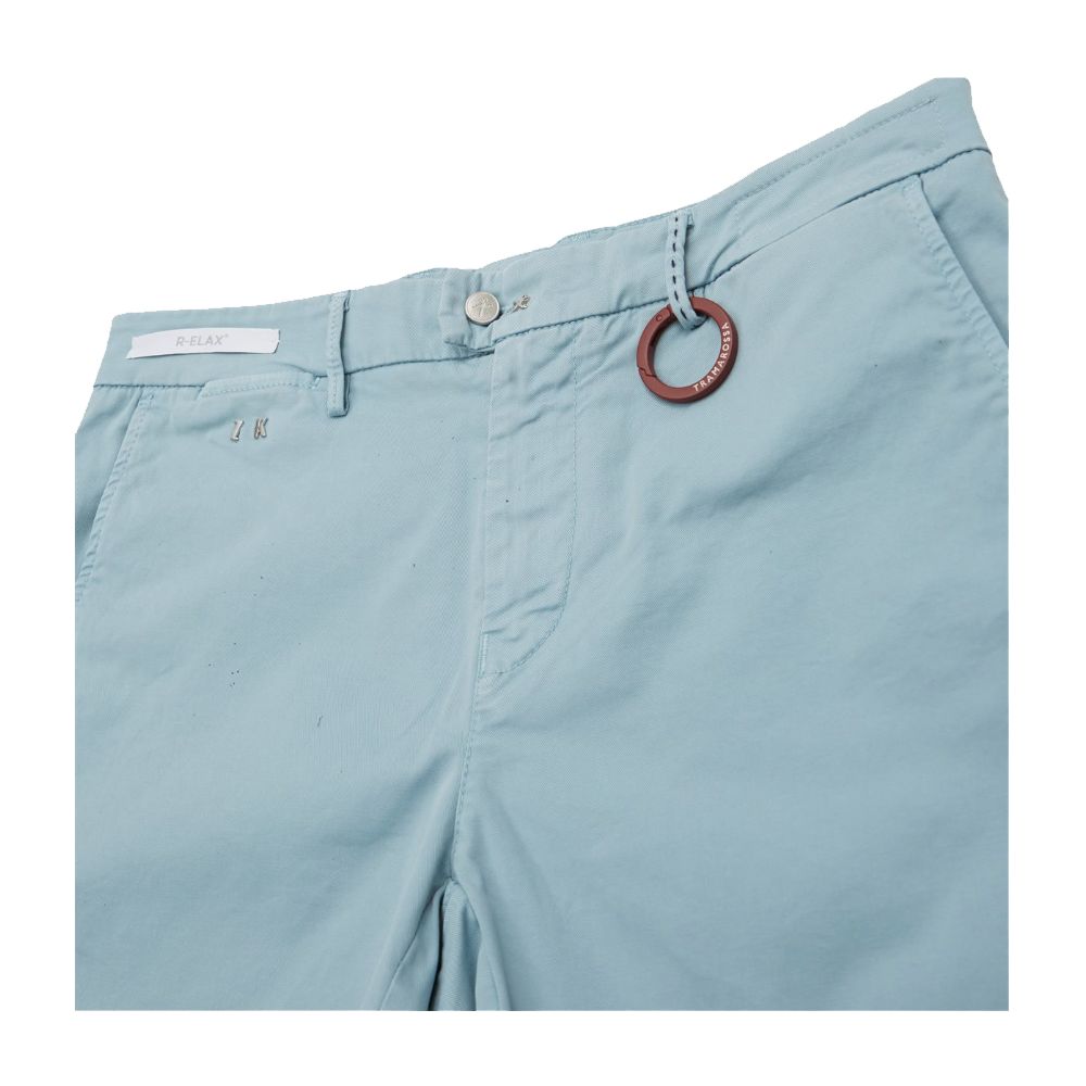 Tramarossa Light Blue Linen Men Short