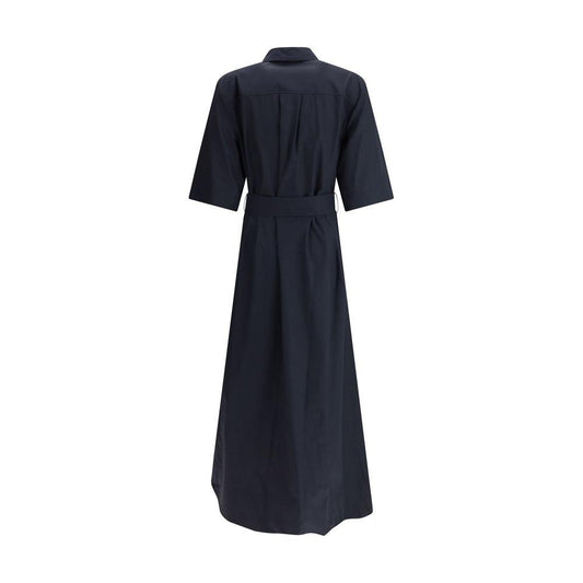 P.A.R.O.S.H. Long chemisier Dress P.A.R.O.S.H. Dark Slate Gray