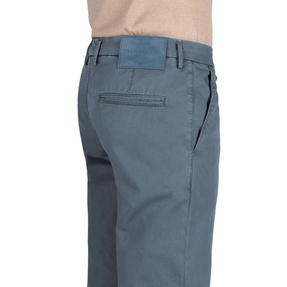 Tramarossa Blue Cotton Men Jeans