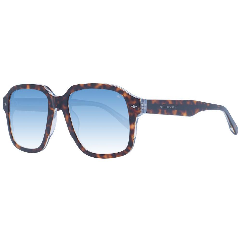 Scotch & Soda Brown Metal Sunglasses