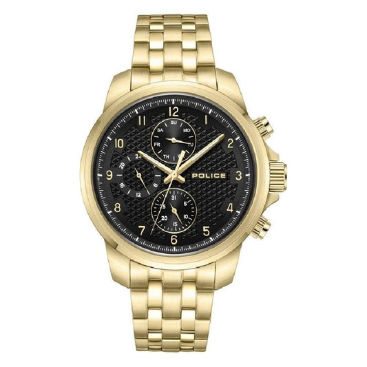 Police Gold Stainless Steel Watch
