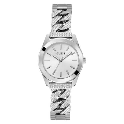 Guess Gray Stainless Steel Dress Watch