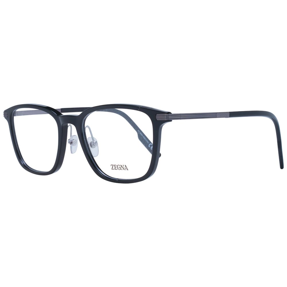 Ermenegildo Zegna Black Men Glasses Frame