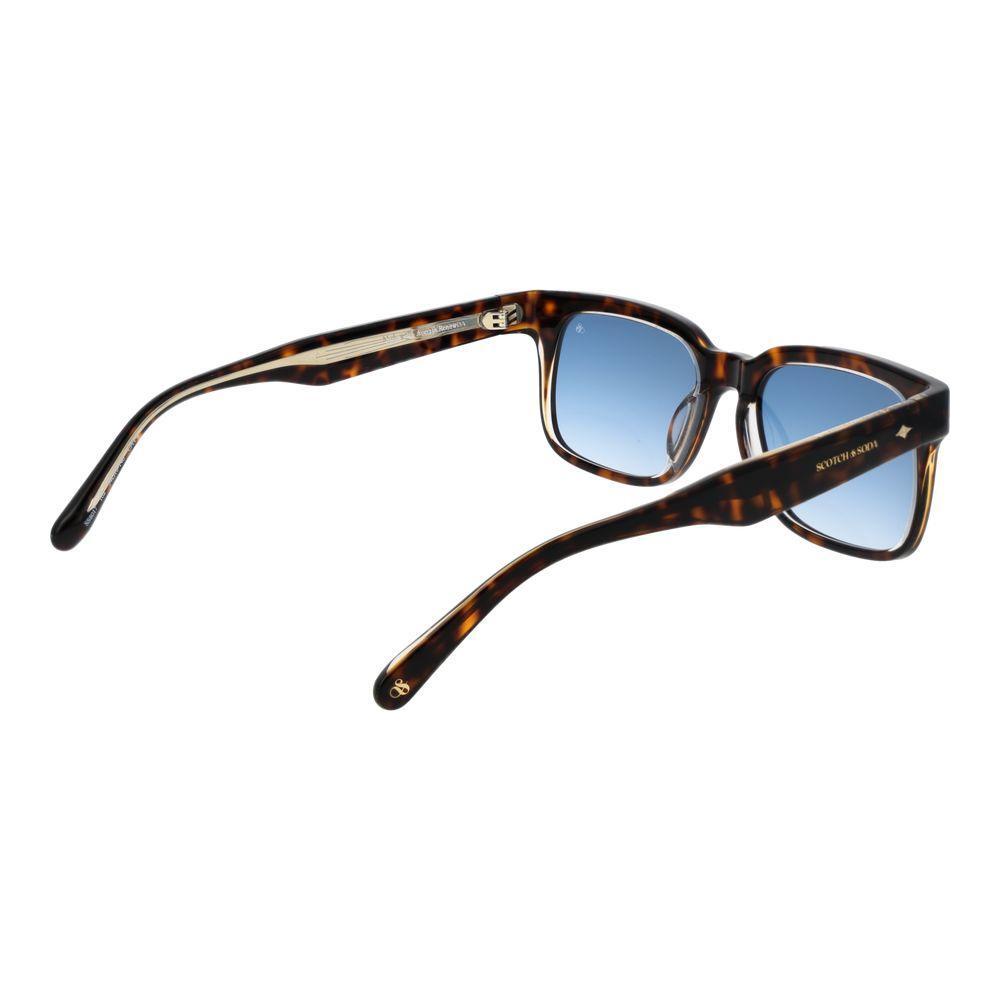 Scotch & Soda Brown Acetate Sunglasses