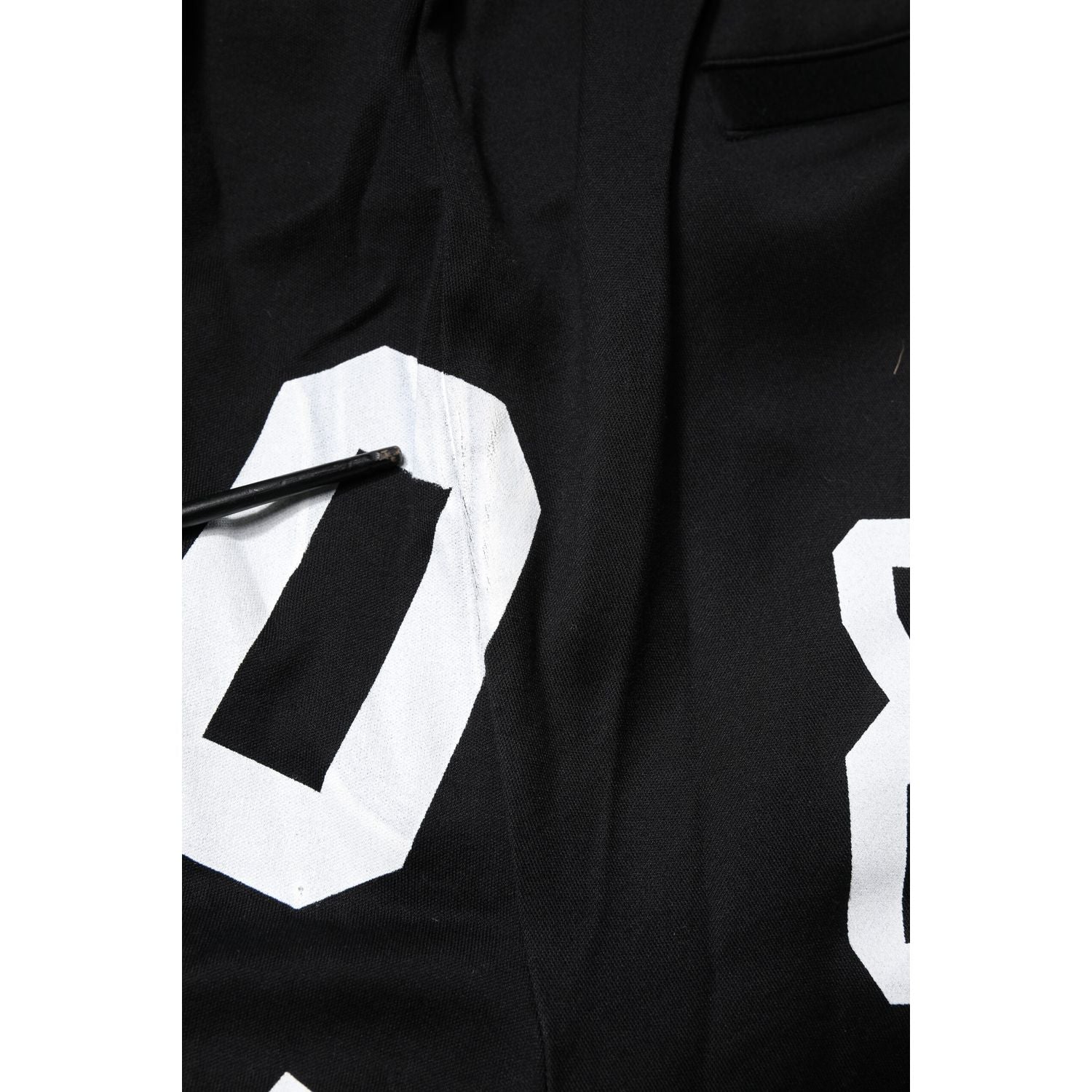 Dolce & Gabbana Black Logo Cotton Bermuda Sweatshorts Shorts