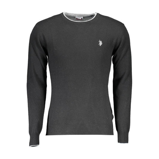 U.S. POLO ASSN. Black Wool Men Sweater U.S. POLO ASSN. Dark Slate Gray