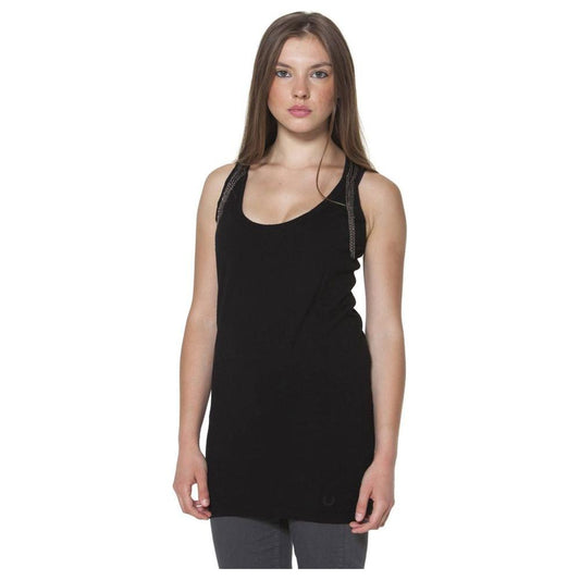 Fred Perry Black Polyester Tops & T-Shirt Fred Perry Tan