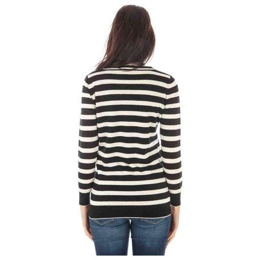 Fred Perry Black Wool Sweater Fred Perry Light Gray