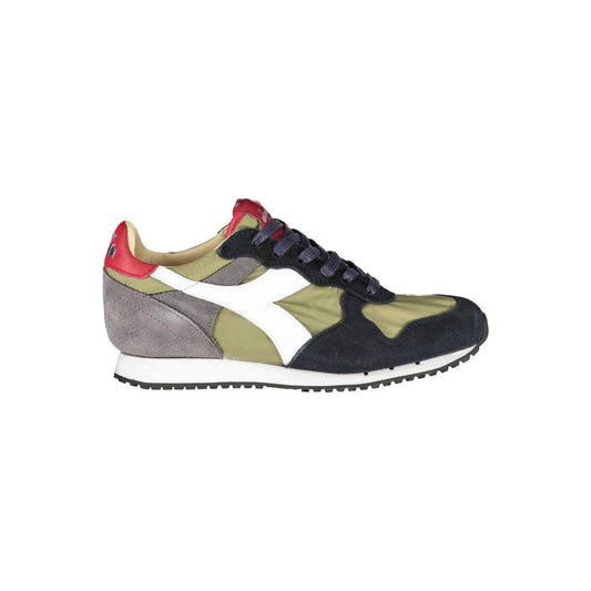 Diadora Green Leather Women Sneaker Diadora Rosy Brown