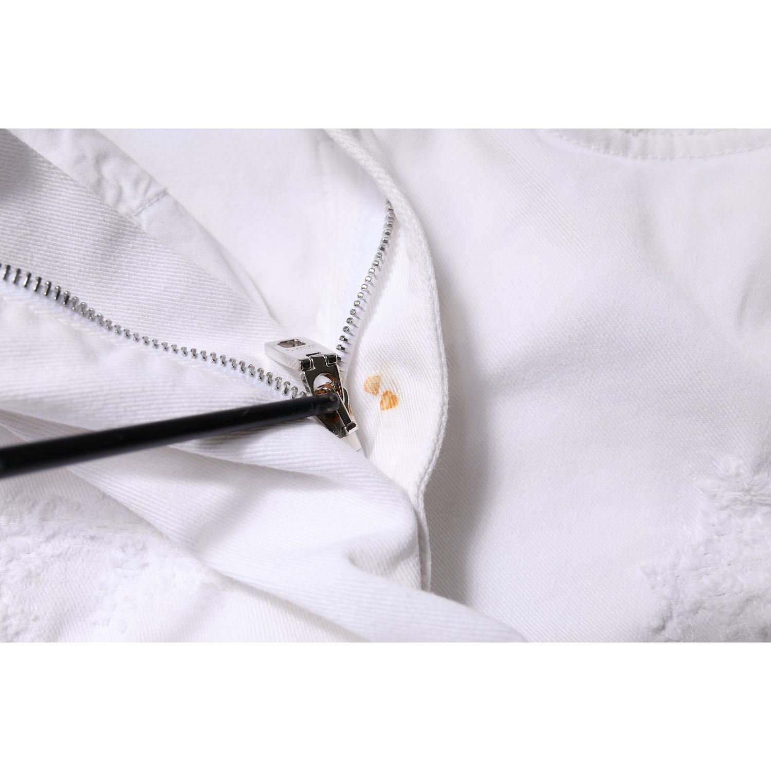 Dolce & Gabbana White Cotton High Waist Skinny Denim Jeans