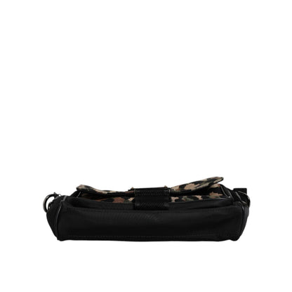 Dolce & Gabbana Multicolor Leopard Jacquard Crossbody Bag