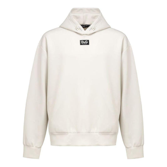Dolce & Gabbana White Polyester Sweater Dolce & Gabbana Antique White