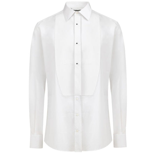 Dolce & Gabbana White Cotton Shirt DO-8315666-44