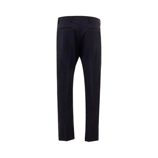 Valentino Black Wool Jeans & Pant Valentino Black