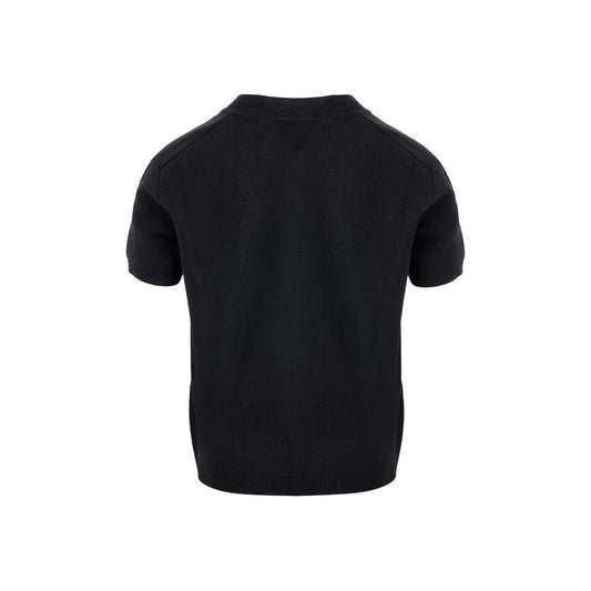 Bottega Veneta Black Cashmere Tops & T-Shirt Bottega Veneta Black