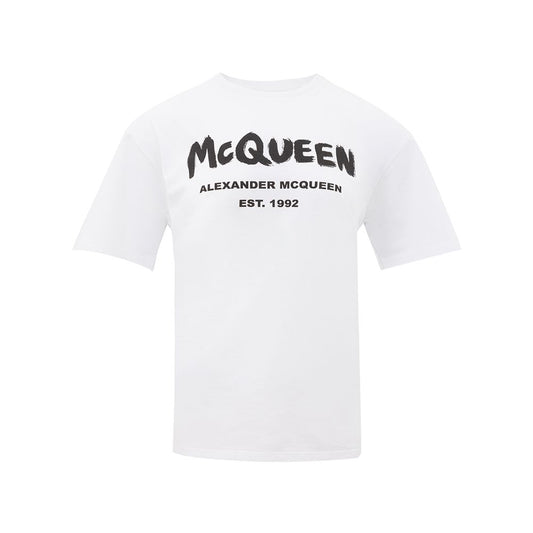 Alexander McQueen White Cotton T-Shirt AL-3852666-36