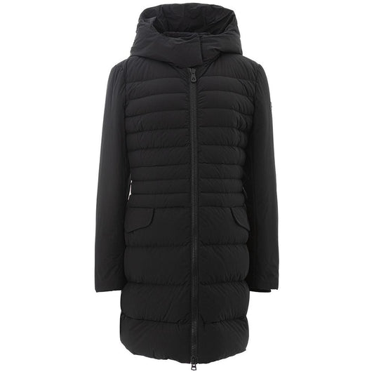 Peuterey Elegant Black Polyamide Jacket for Women Peuterey Dark Slate Gray