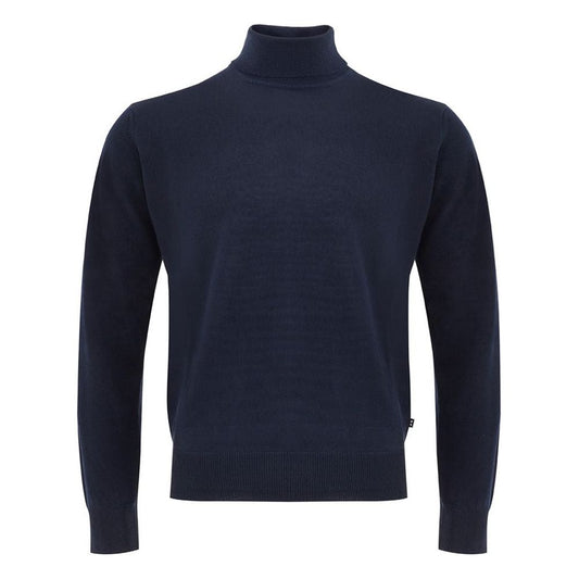 FERRANTE Elegant Woolen Italian Crafted Men's Sweater FERRANTE Dark Slate Gray
