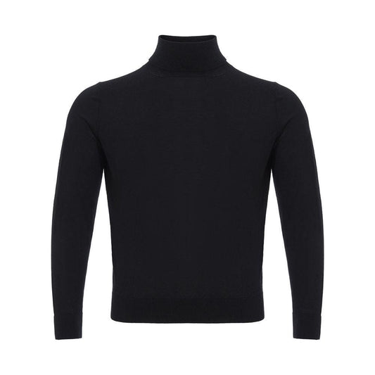 Colombo Italian Cashmere Luxury Black Sweater Colombo Black