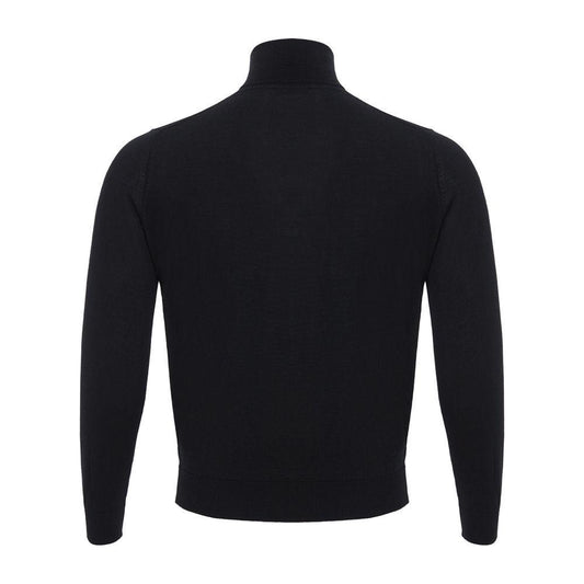 Colombo Italian Cashmere Luxury Black Sweater Colombo Black