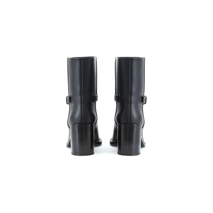 Burberry Black Leather Boot