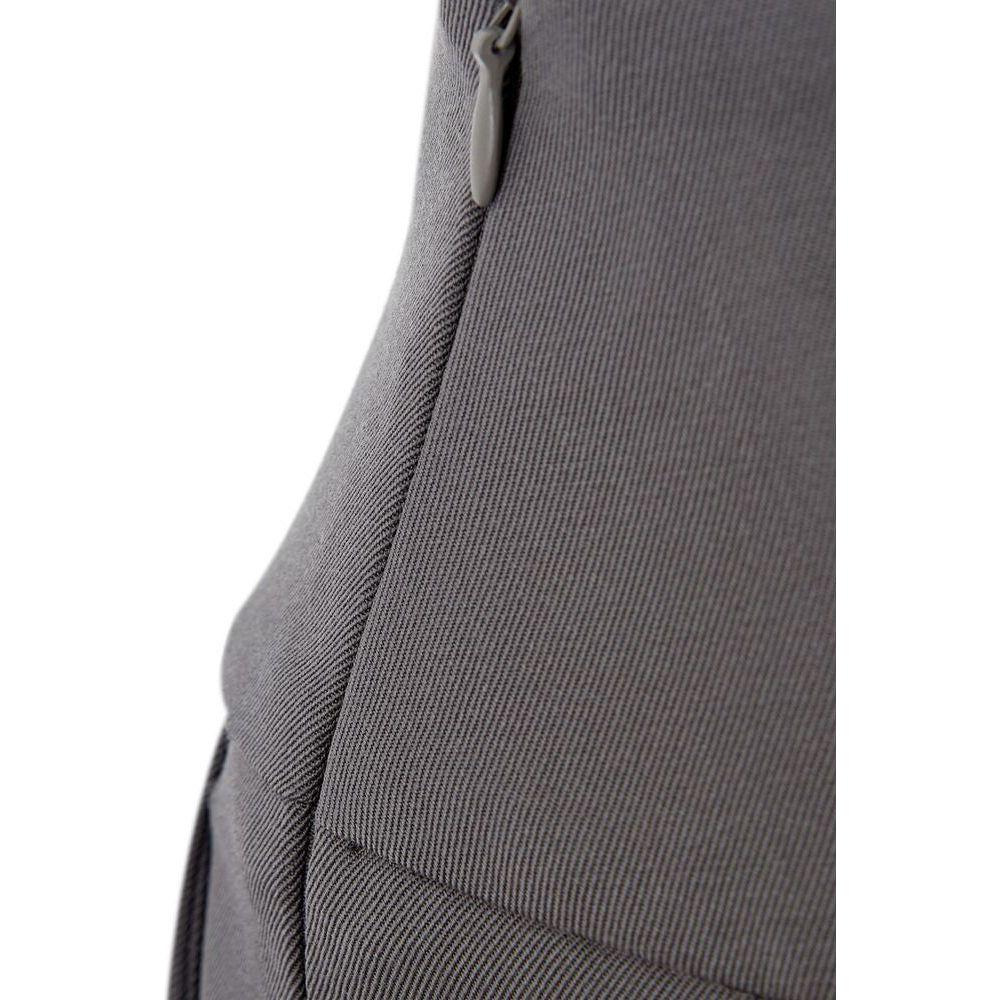 Lardini Chic Gray Wool Trousers for Sophisticated Style