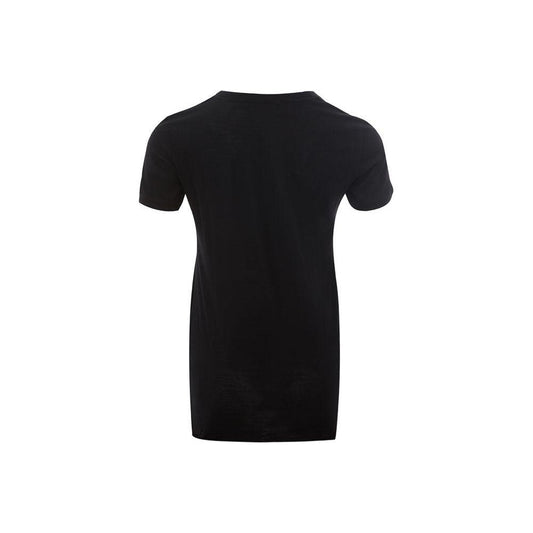 Dolce & Gabbana Black Cotton Tops & T-Shirt Dolce & Gabbana Black