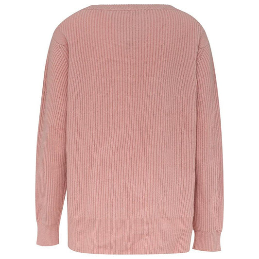 Malo Elegant Cashmere Pink Top - Indulge in Soft Luxury Malo Rosy Brown