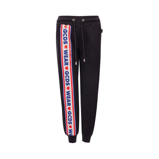 GCDS Black Cotton Jeans & Pant GCDS Tan