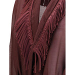 Forte_Forte Fringed long Robe FO-13896MYCOATF47M2578-II/M