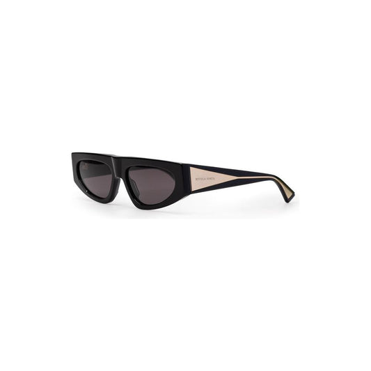 Bottega Veneta Black Acetate Sunglasses Bottega Veneta White Smoke