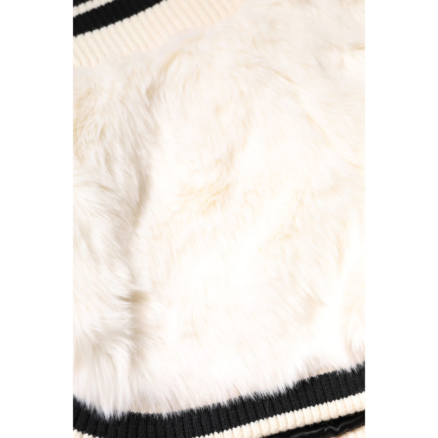 Dolce & Gabbana White Faux Fur High Waisted Hot Pants Short