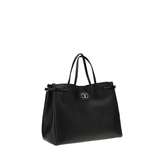 Valentino Garavani Large Antibes Tote Bag Valentino Garavani Dark Slate Gray