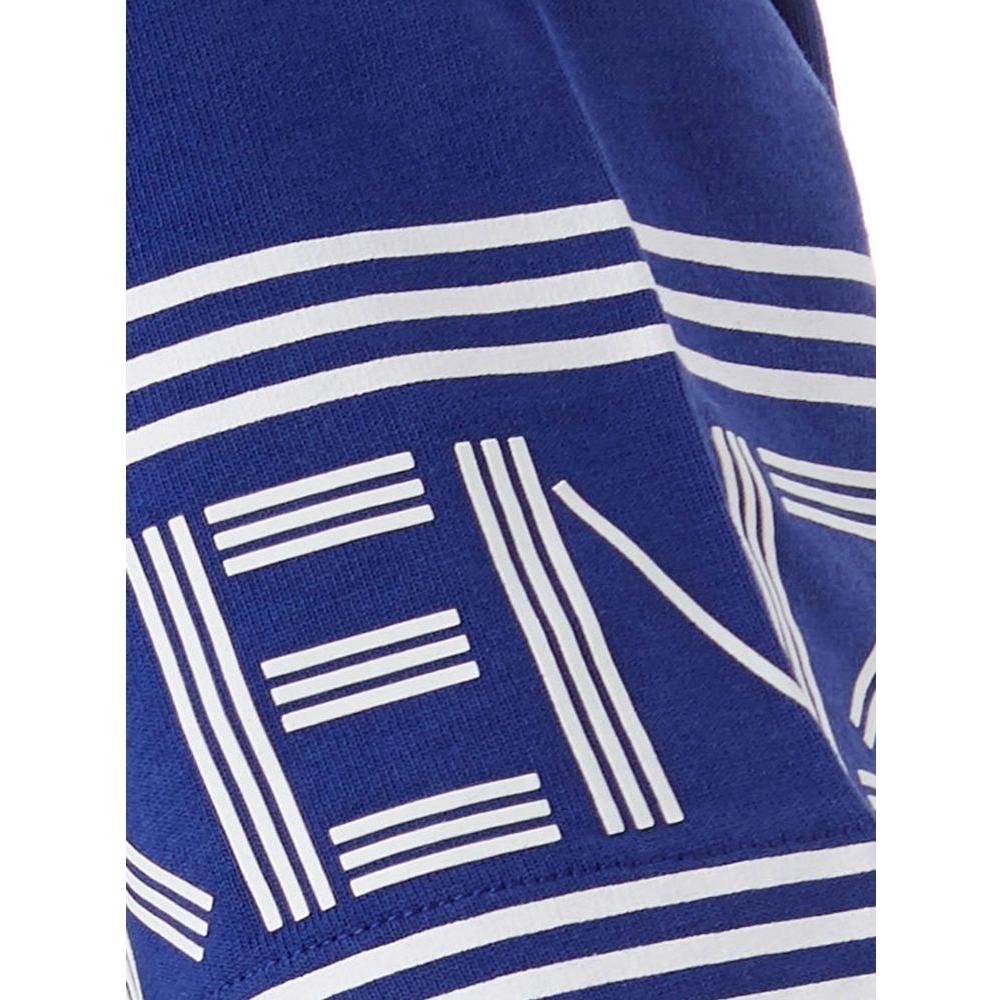 Kenzo Chic Blue Cotton Tee for Stylish Comfort KE-1355673-XXS