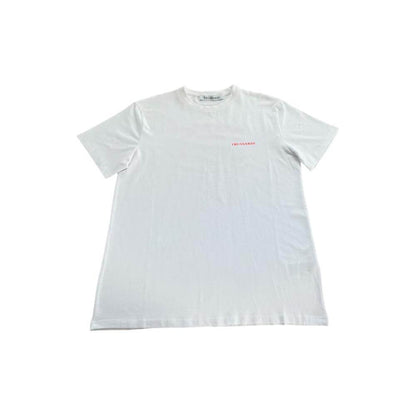 Trussardi Beachwear White Cotton Men's T-Shirt