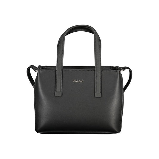 Calvin Klein Black Polyester Handbag Calvin Klein Dark Slate Gray
